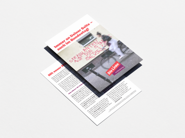 mockup_immer an deiner seite »Immer an Deiner Seite – auch im Bundestag!«
