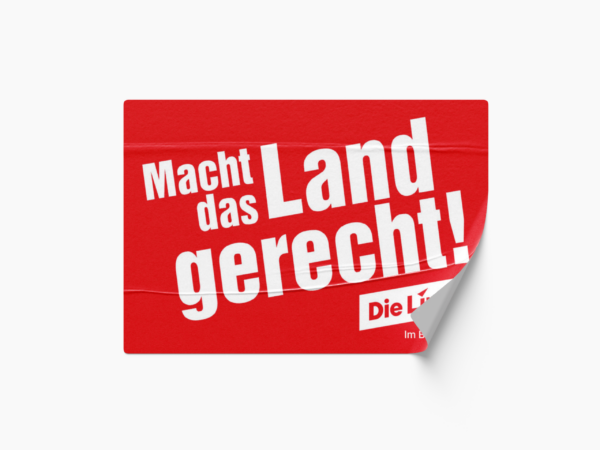 »Macht das Land gerecht!«