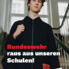 260422_Bundeswehr_Flyer_Druck_1 »Bundeswehr raus aus unseren Schulen!«