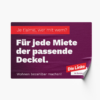 Aufkleberset Miete