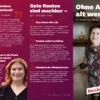 Folder_Rente_1 »Ohne Angst alt werden«