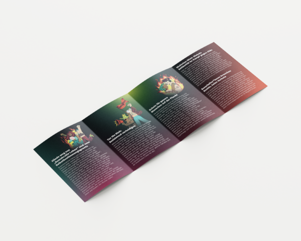 mockup_queer_folder_text_2 »Queer, sozial, links!« – Folder und Poster zum CSD